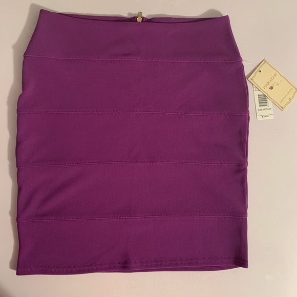Byzantine Pink Rose Pencil Skirt - Picture 1 of 4